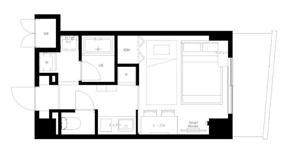 Sakuramichi Terrace Apartment Tokio Cameră foto